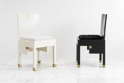 George Ranalli George Ranalli Valentine Chair 3 in Off Black USA 2023