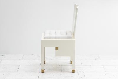 George Ranalli George Ranalli Valentine Chair 3 in Slipper Satin USA 2023