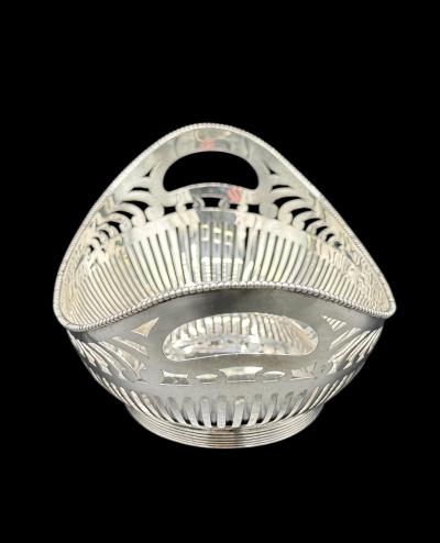 George Reid Sterling Silver Bread Basket
