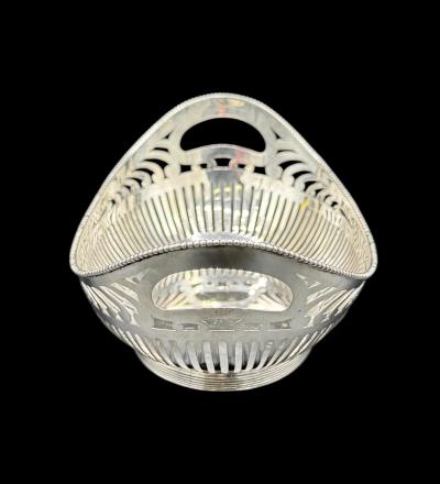 George Reid Sterling Silver Bread Basket