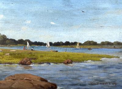 George Thompson Hobbs Coastal Seaside Inlet 