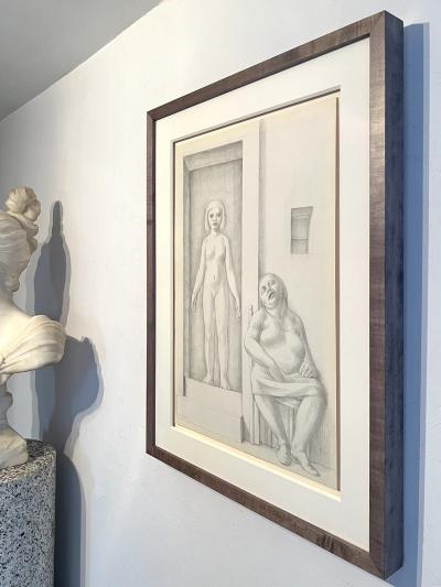 George Tooker Two Women Erotic Nude Woman Lesbian Dream Existential Magic Realism