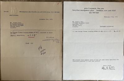 George Tooker Woman at Wall