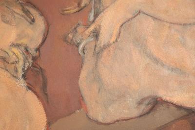 George Valentine Dureau Monumental Oil on Canvas by George Dureau USA 1997