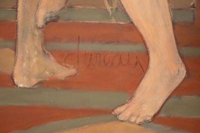 George Valentine Dureau Monumental Oil on Canvas by George Dureau USA 1997