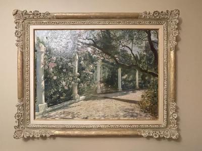 Georges Antoine Rochegrosse Oil on Canvas Almond Trees Sothebys Provenance
