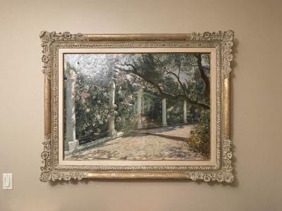 Georges Antoine Rochegrosse Oil on Canvas Almond Trees Sothebys Provenance