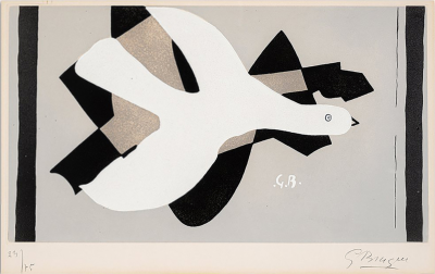 Georges Braque Loiseau et son ombre III 1961