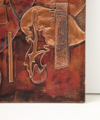Georges Braque Still Life Copper Panel by George Braque