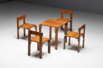 Georges Candilis Dining Chairs by Georges Candilis Anja Blomstedt for Sentou 1968 France