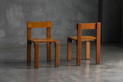 Georges Candilis Dining Chairs by Georges Candilis Anja Blomstedt for Sentou 1968 France