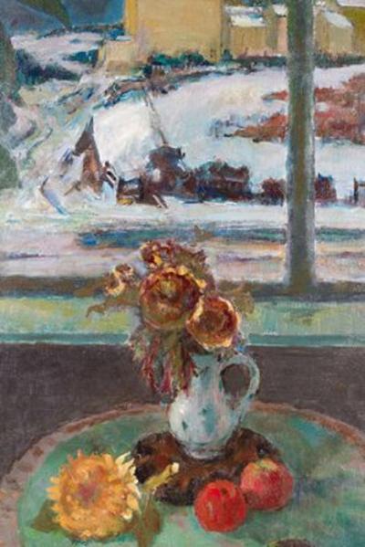 Georges Delplanque Oil on Canvas by Georges Delplanque