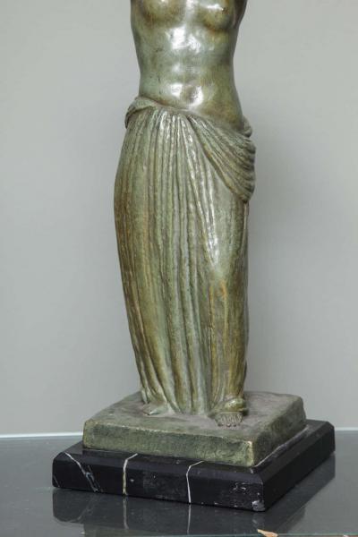 Georges Gori French Art Deco Bronze Figure by Georges Gori
