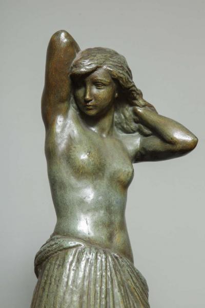 Georges Gori French Art Deco Bronze Figure by Georges Gori