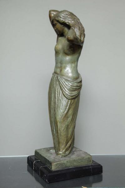 Georges Gori French Art Deco Bronze Figure by Georges Gori