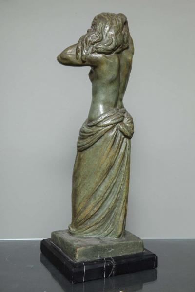 Georges Gori French Art Deco Bronze Figure by Georges Gori