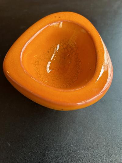 Georges Jouve Ceramic Ashtray Bowl Galet by Georges Jouve France 1950s