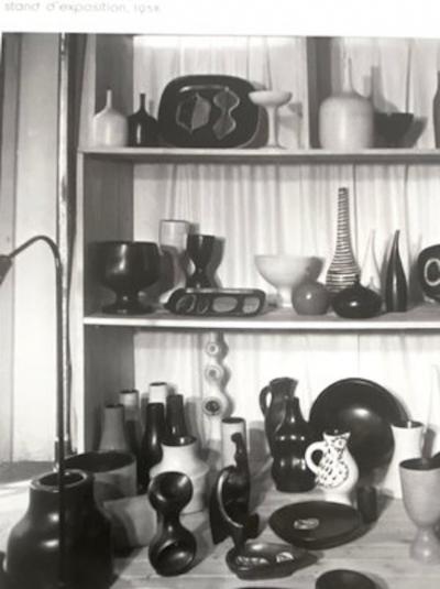 Georges Jouve Georges Jouve french CERAMIC VASE