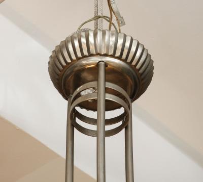 Georges Leleu Leleu Art Deco Chandelier 