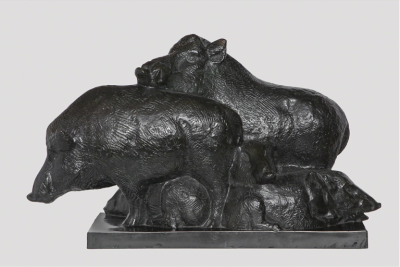 Georges Lucien Guyot Boars Family 1938