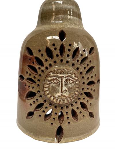 Georges Pelletier 1960s Studio pottery ceramic lamp by Georges Pelletier