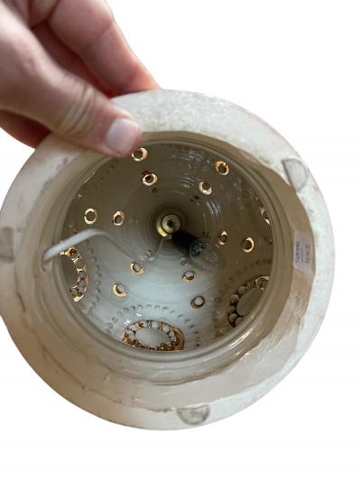 Georges Pelletier 1970s Large studio Pottery lamp by Georges Pelletier