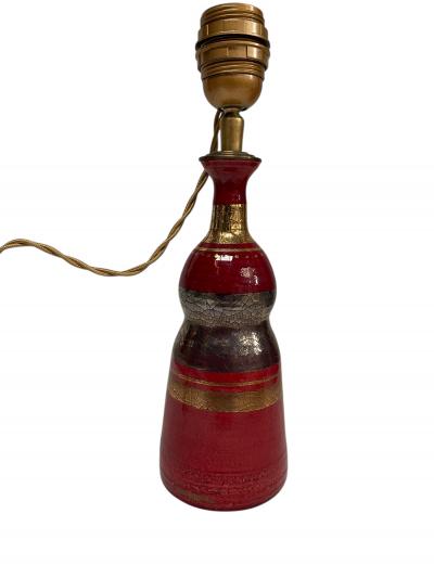 Georges Pelletier 1970s Studio pottery ceramic lamp by Georges Pelletier