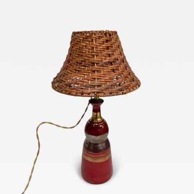 Georges Pelletier 1970s Studio pottery ceramic lamp by Georges Pelletier