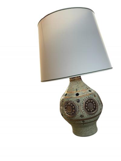 Georges Pelletier 1970s Studio pottery ceramic lamp by Georges Pelletier