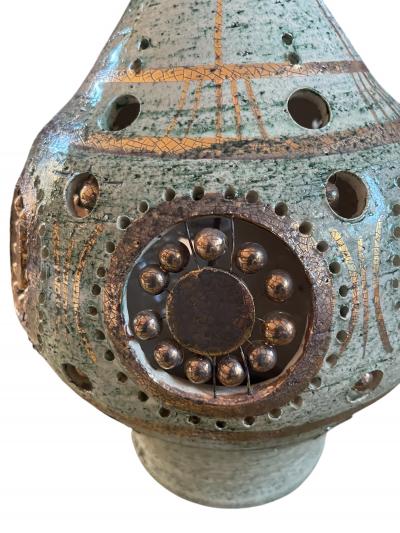 Georges Pelletier 1970s Studio pottery ceramic lamp by Georges Pelletier