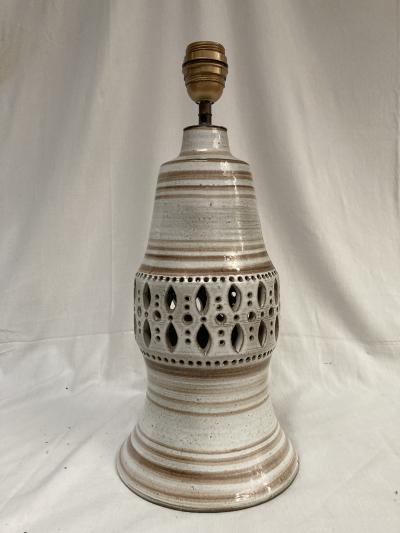 Georges Pelletier 1970s Studio pottery lamp by Vallauris