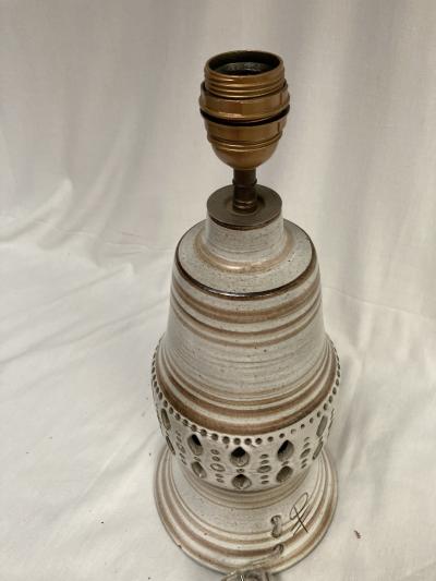 Georges Pelletier 1970s Studio pottery lamp by Vallauris