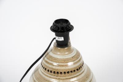 Georges Pelletier 1970s ceramic lamp attributed To Georges Pelletier