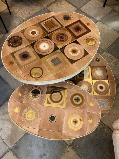 Georges Pelletier Ceramic Coffee Table by Georges Pelletier France 1970s