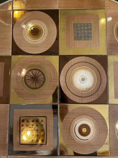 Georges Pelletier Ceramic Coffee Table by Georges Pelletier France 1970s