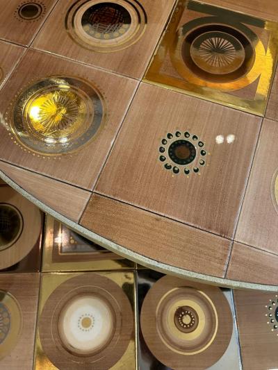 Georges Pelletier Ceramic Coffee Table by Georges Pelletier France 1970s