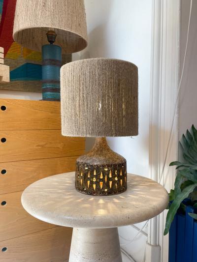 Georges Pelletier Mid Century Modern Ceramic Table Lamp by Georges Pelletier