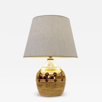 Georges Pelletier Mid Century Modern Ceramic Table Lamp by Georges Pelletier