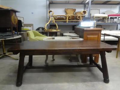 Georges Robert French Brutalist Dining Table by Georges Robert