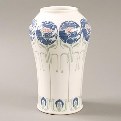 Georges de Feure French Art Nouveau Ceramic Vase