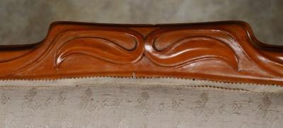 Georges de Feure Georges de Feure pair of armchairs 1900 Expo Model