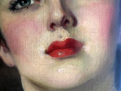 Georgia Warren Love Mirror Pulp Magazine Cover Illustration Depression Era