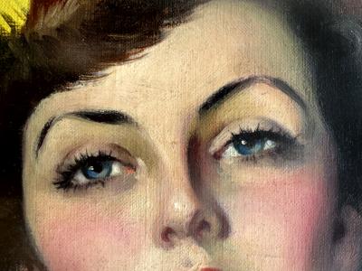 Georgia Warren Love Mirror Pulp Magazine Cover Illustration Depression Era