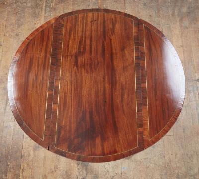 Georgian Brass Inlaid Pembroke Table