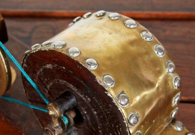 Georgian Brass and Mahogany Mechanical Bellows