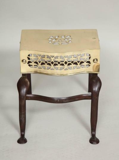 Georgian Brass and Steel Trivet