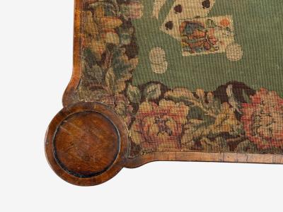 Georgian Card or Game Tables A Pair Tapestry Mahogany 18th Century