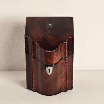 Georgian Cutlery Box in Mahogany circa 1790