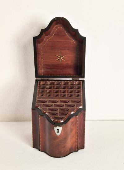 Georgian Cutlery Box in Mahogany circa 1790