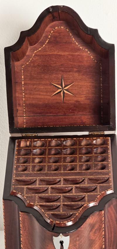 Georgian Cutlery Box in Mahogany circa 1790